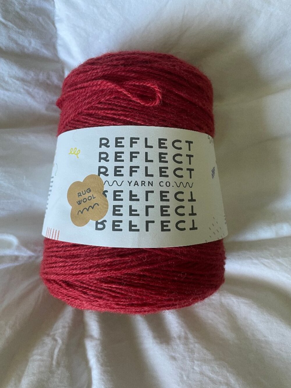 Tuft The World Reflect Wool Cone Yarn